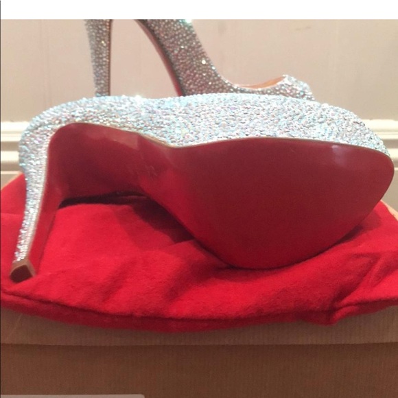Christian Louboutin Lady Peep Strass - Picture 4 of 7